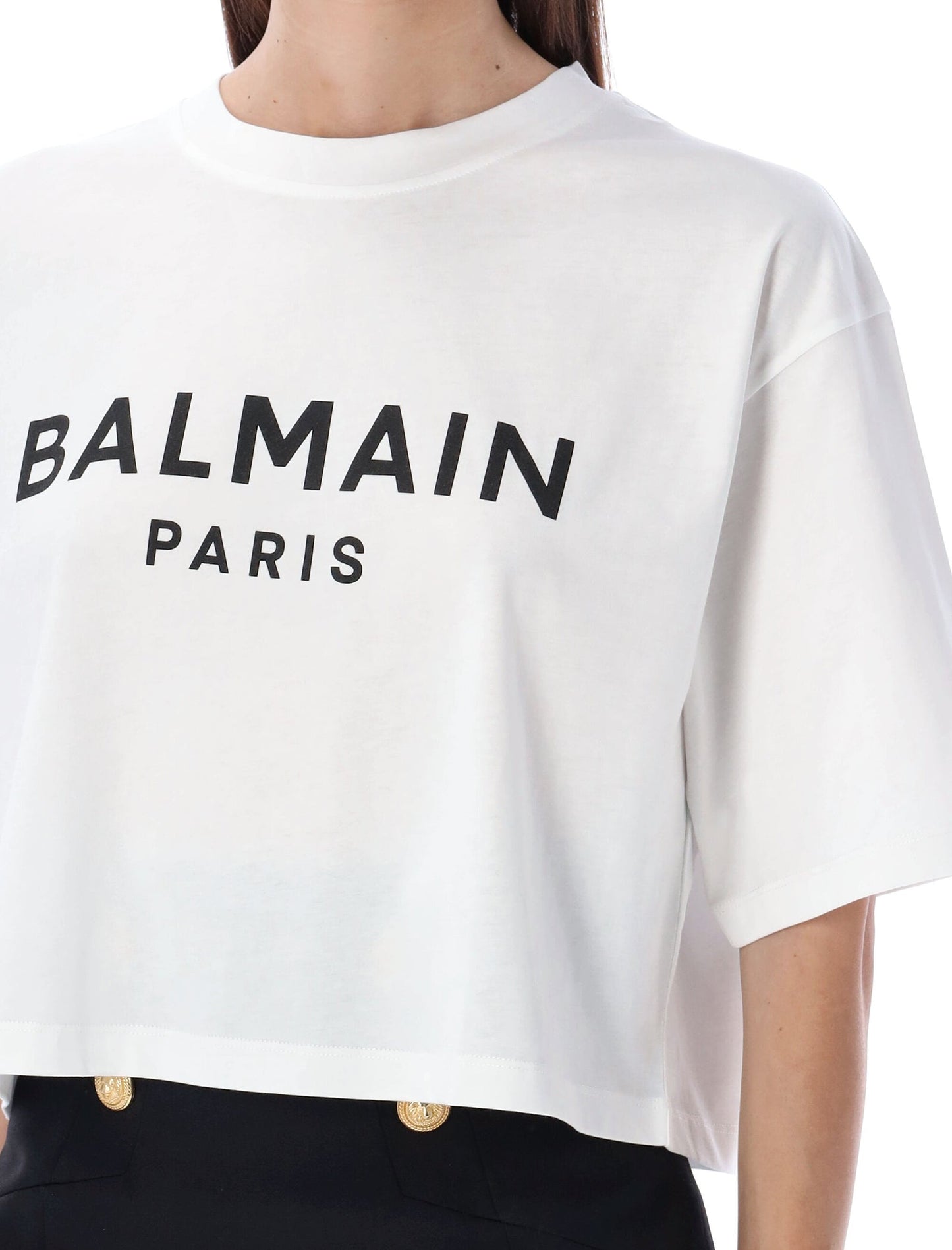 Balmain バルマンTシャツとポロスホワイト - Image 5