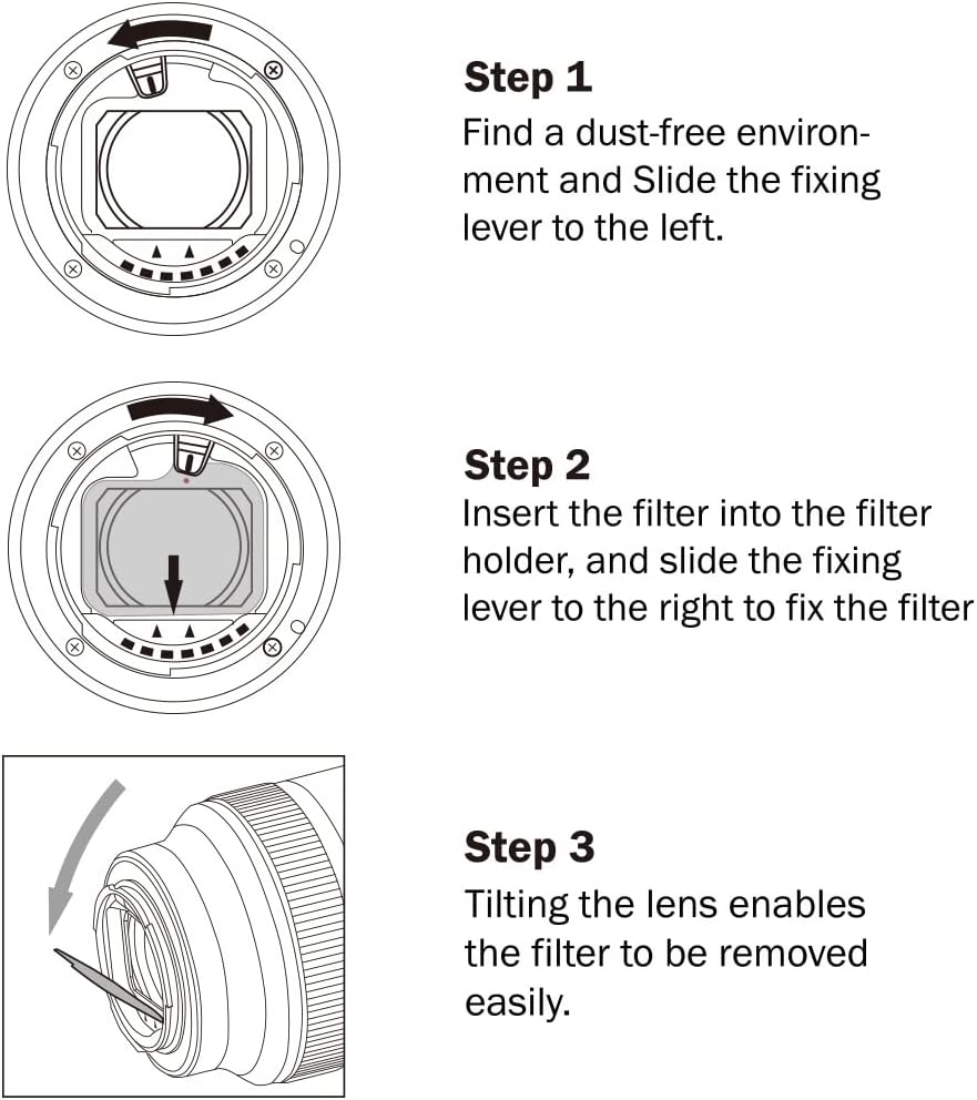 Haida Rear Lens ND Filter Kit for Sigma 14mm F1.4 and 14-24mm f/2.8 DG DN Art Lens (Sony E/Leica L-Mount)