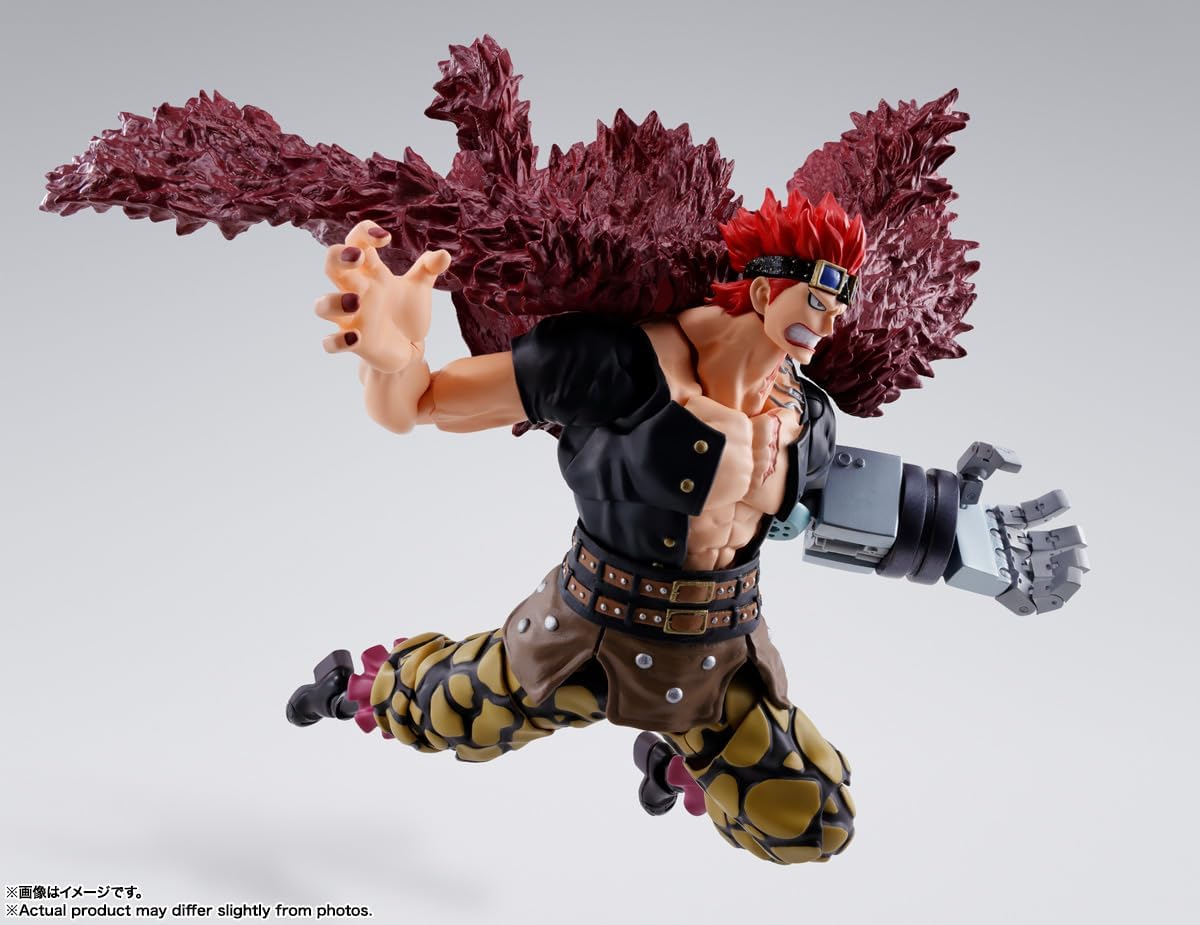 S.H. Figuarts ONE PIECE Eustace Kid - Onigashima Invasion - Approx. 7.1 inches (180 mm), PVC & ABS Pre-painted Action Figure