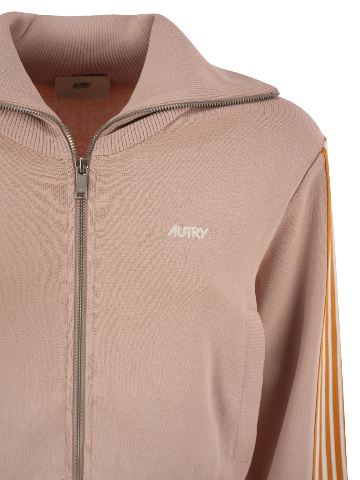 Autry Autryニットテニススタイルのジップスウェットシャツ - Image 5