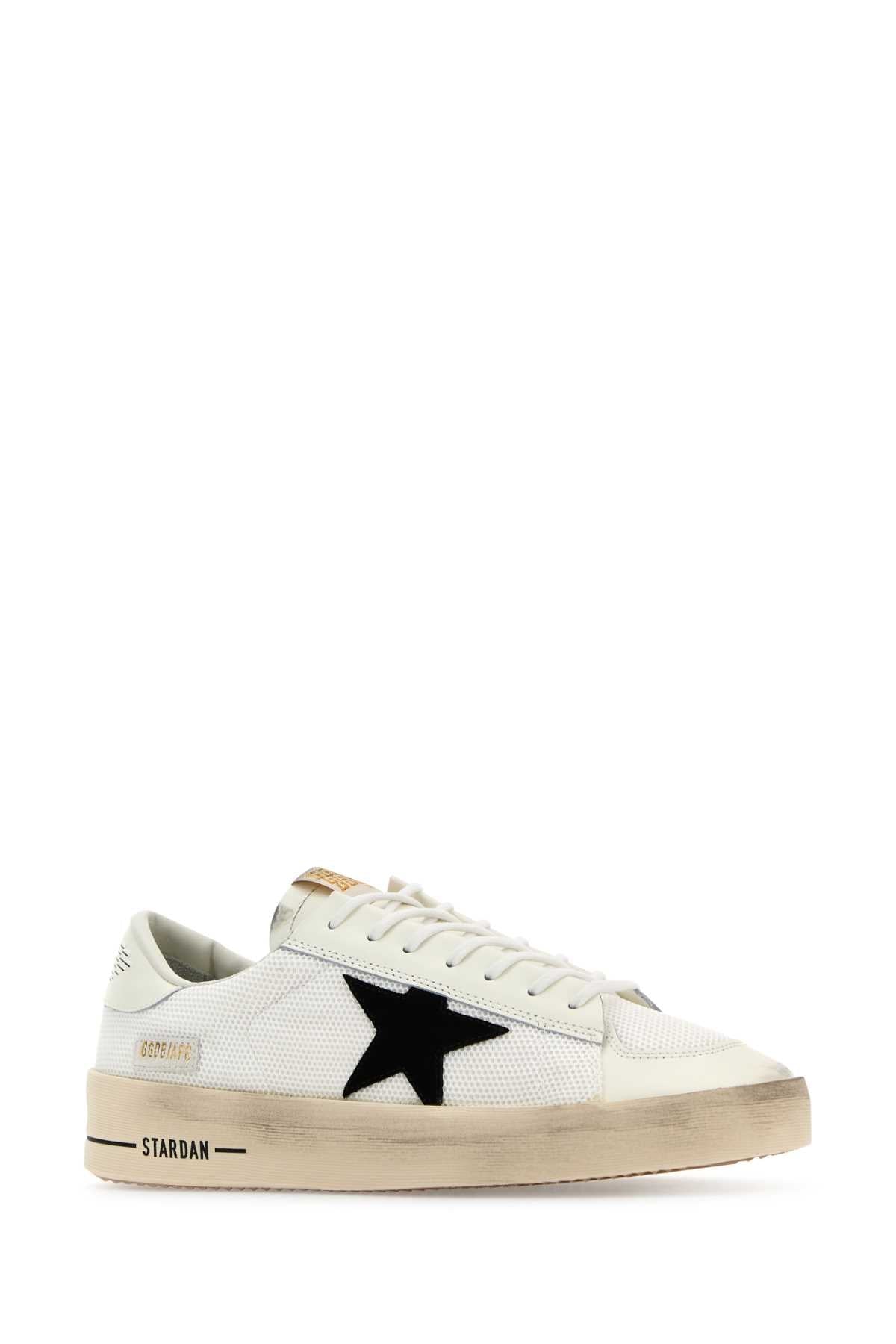Golden Golden Goose デラックス ブランド マルチカラー レザー & メッシュ スターダン スニーカー - Image 5