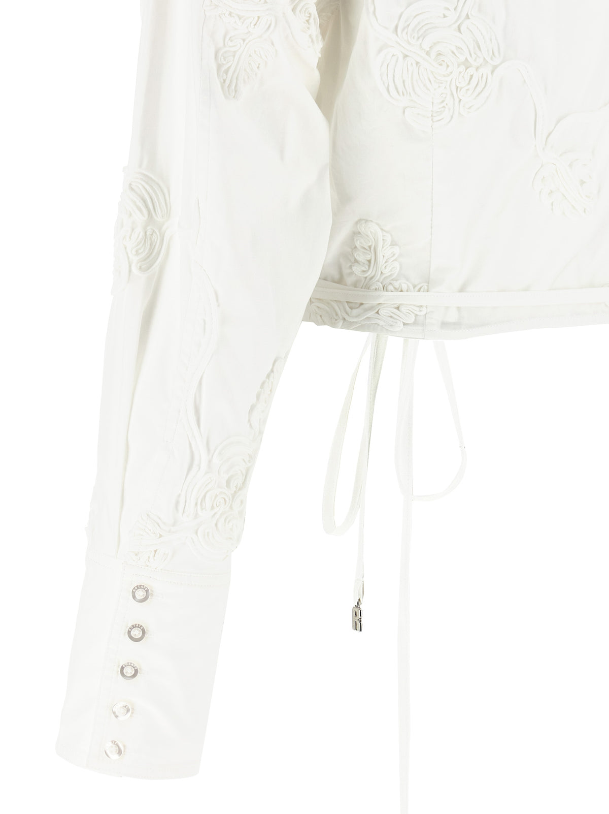 Rotate Birger Christensen「ラップコットン」シャツを回転させます - Image 5