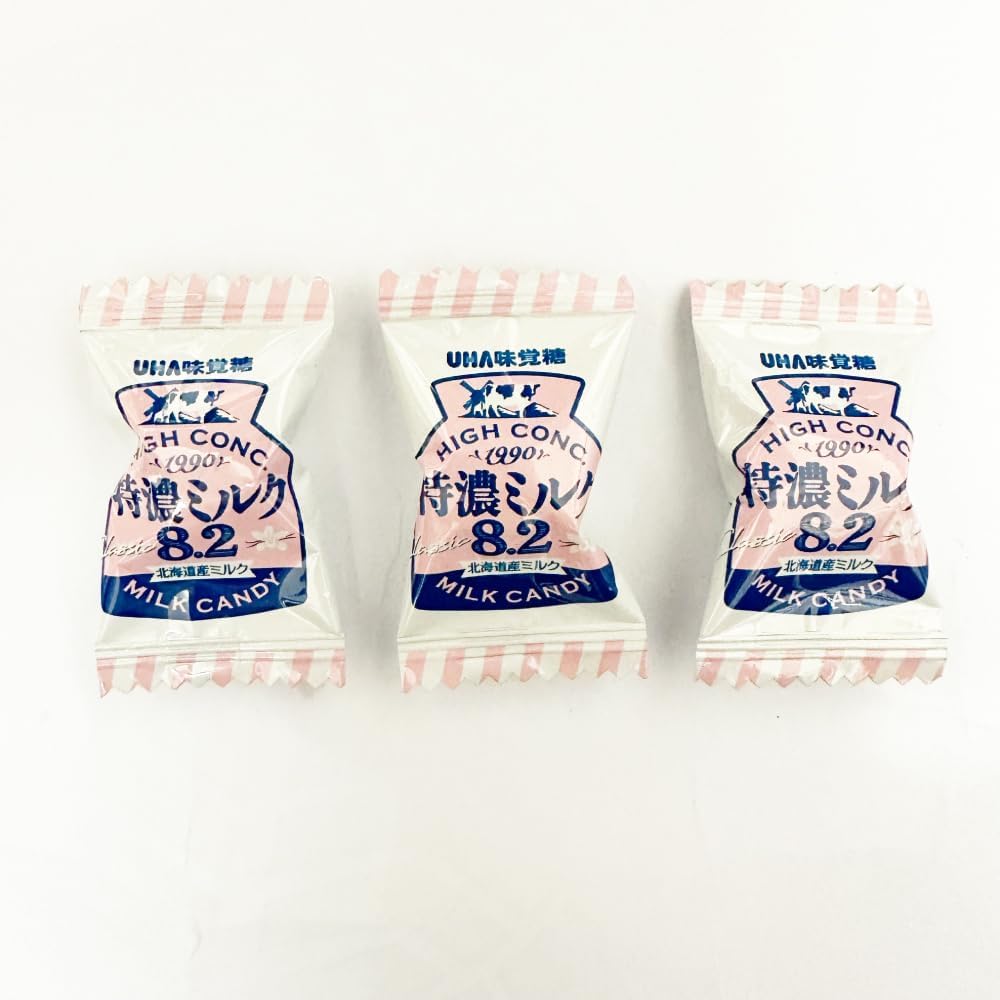 UHA Mikakuto Tokuno Milk, 8.2 Pack, Large Capacity, 2.2 lbs (1 kg) (Approximately 250 Capsules), Big Share Pack, Hokkaido Milk, Commercial Use, Individual Packaging, Small Bag, Assortment, Large Bag,