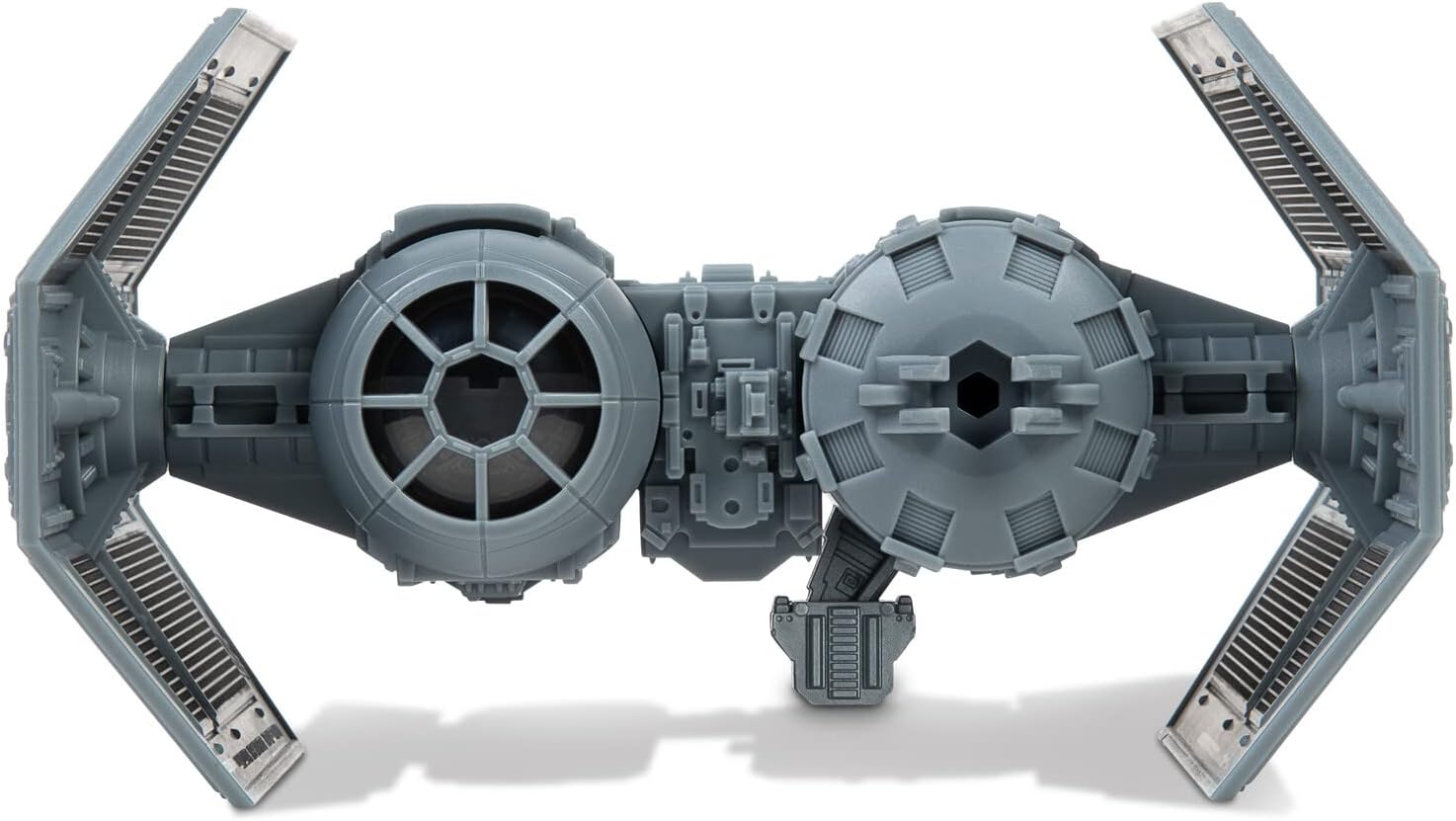 Star Wars Micro Galaxy Squadron TIE Bomber - Vehículo de clase caza estelar de 5 pulgadas con accesorio de micro figura de piloto TIE de 1 pulgada