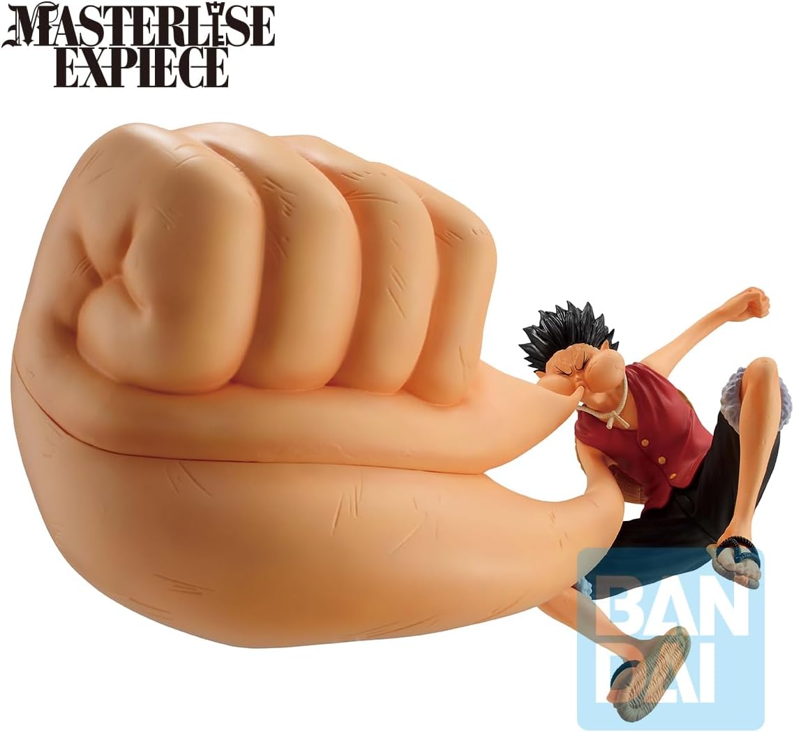 Ichiban Sho Figurine - One Piece - Monkey D. Rufiigear 3 (The Way to King of Pirates), Bandai Spirits MasterLees Collector's Figure