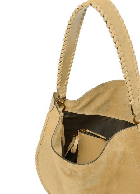 ISABEL MARANT Oskan Hobo Soft shoulder bag with braided edges - Image 5