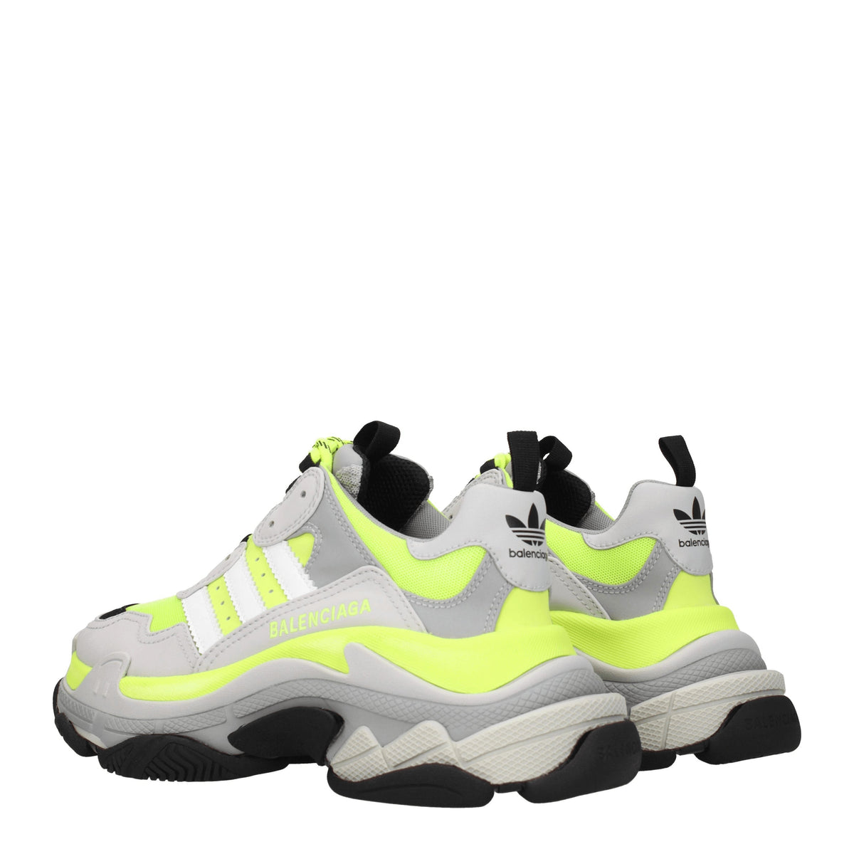 Balenciaga バレンシアガスニーカーアディダストリプル S メンズファブリックグレー/フルオイエロー - Image 5
