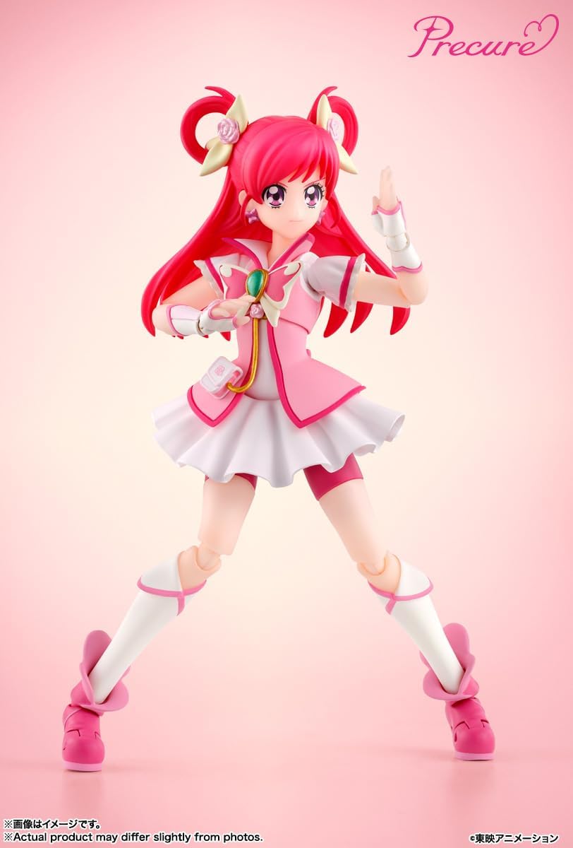 BANDAI SPIRITS S.H. Figuarts Yes! Pretty Cure 5 Cure Dream Precure Character Designer's Edition, Approx. 5.3 inches (135 mm), ABS & PVC Pre-painted Action Figure