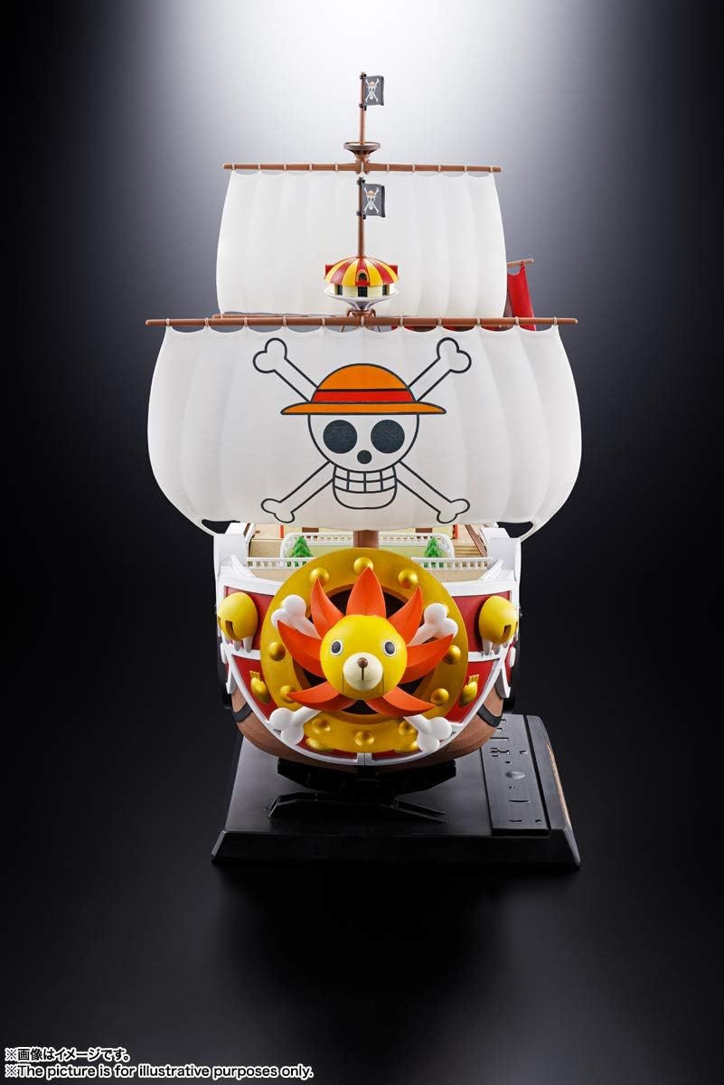 Chogokin One Piece Thousand Sunny ABS/PVC/Die-Cast Painted Action Figure, Approx. 15.0 inches (380 mm)