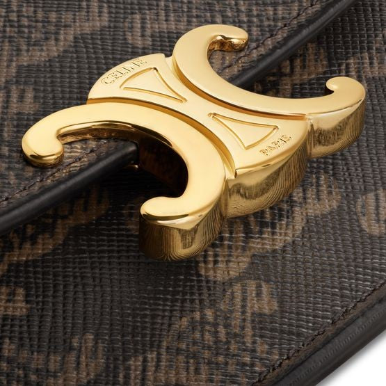 CELINE Card holder Triomphe in Triomphe canvas - Image 5