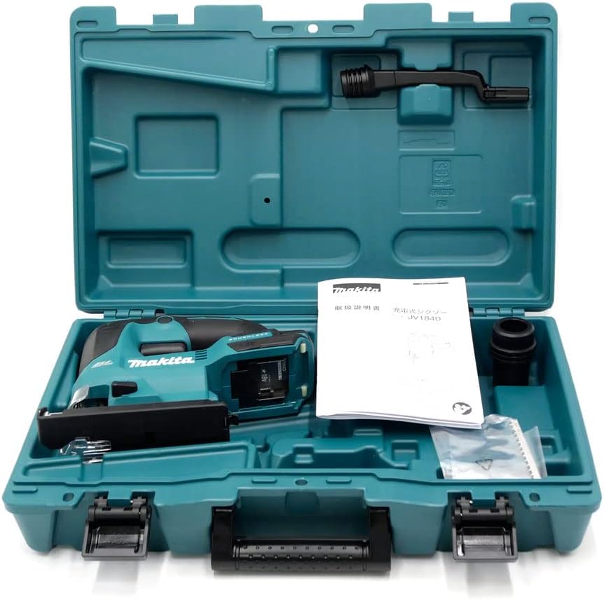 Makita Rechargeable Jigsaw JV184DZK, 18V Battery and Charger Sold Separately, Case Included
