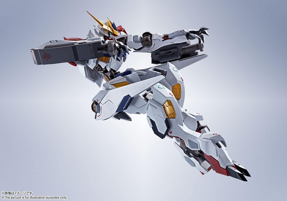BANDAI SPIRITS METAL ROBOT Spirits, Mobile Suit Gundam, Iron-Blooded Orphans [Side MS] Gundam Barbatos Rups, Approx. 5.9 inches (150 mm), ABS & PVC & Die-Cast Painted Action Figure