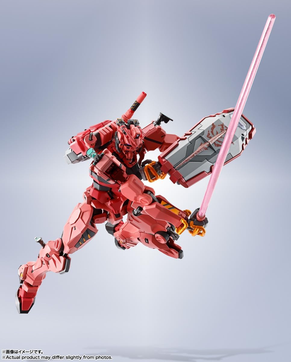 TAMASHII NATIONS METAL ROBOT Spirits, Mobile Suit Gundam GQuuuuuuuX (Reading: Siegax), Red Gundam, Approx. 6.1 inches (155 mm), ABS & Die Cast & PVC Pre-painted Action Figure