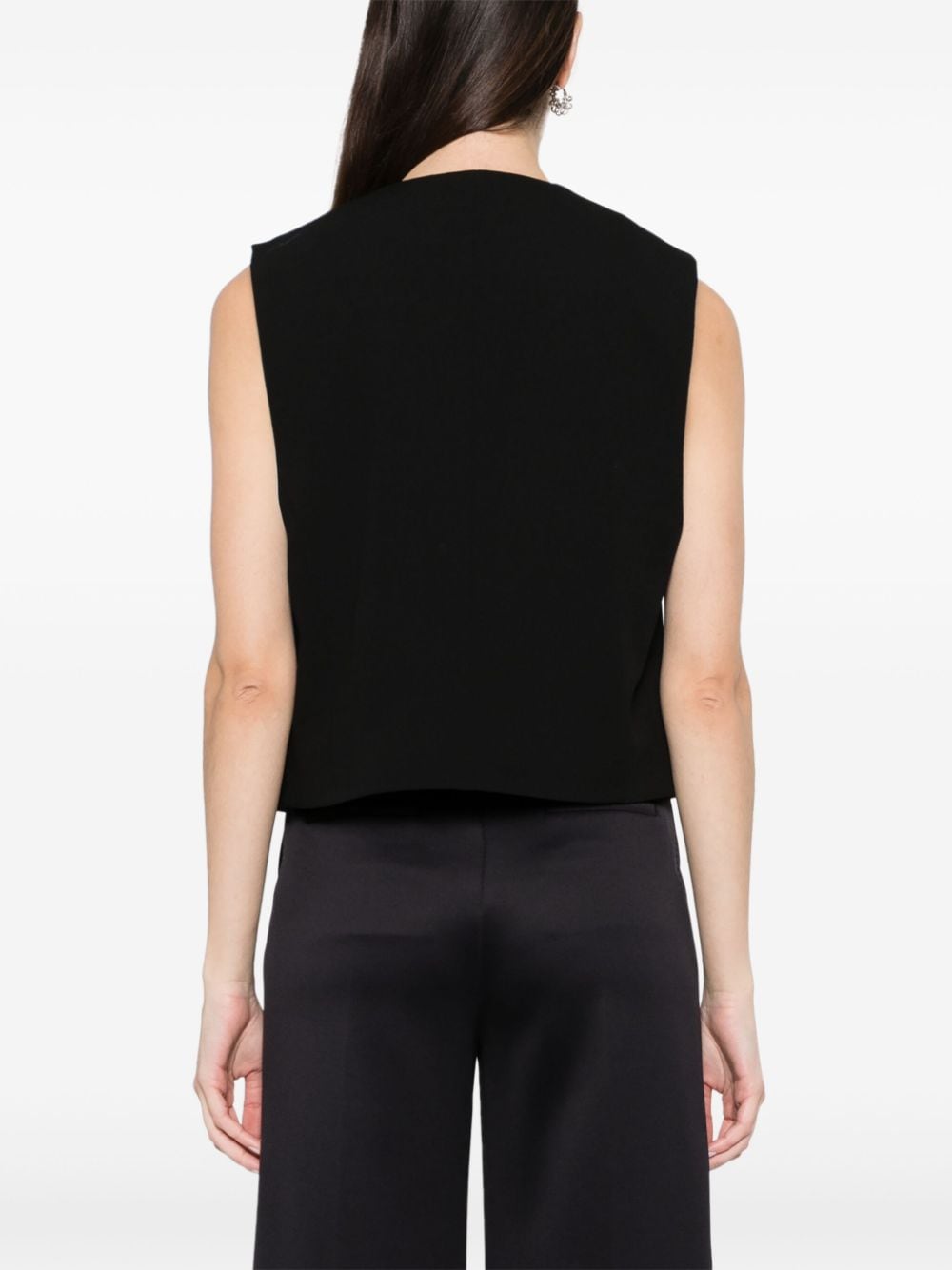 Ami Paris アミパリウールノースリーブジャケット - Image 5