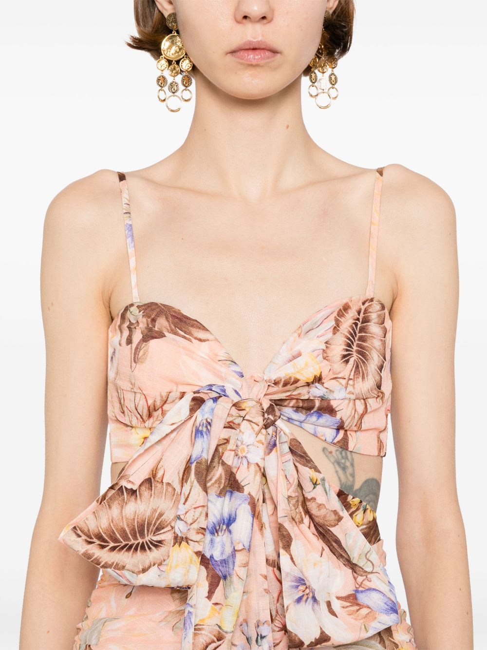 Zimmermann ZIMMERMANN COCOプリントコットンミニドレス - Image 5