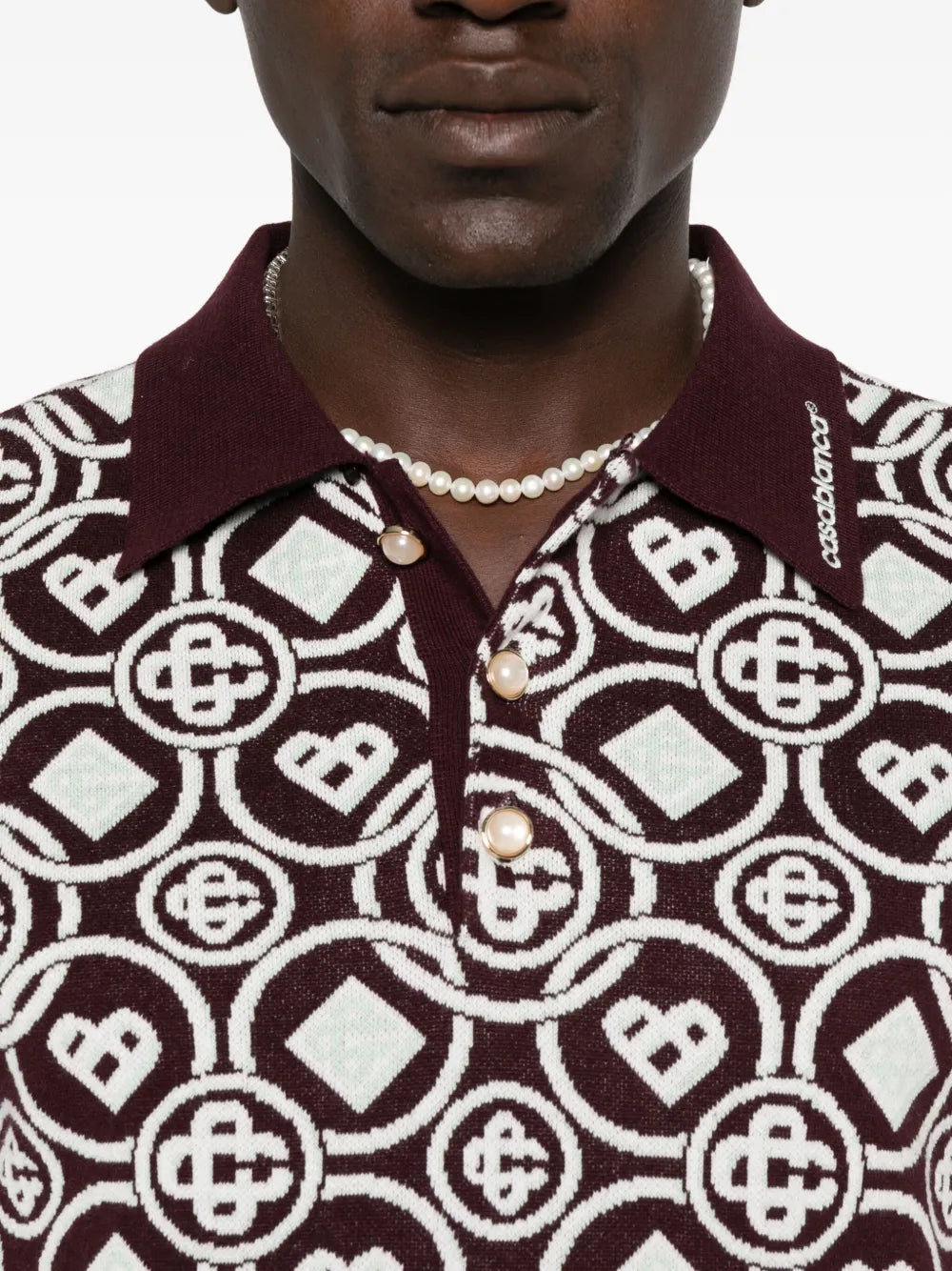 Casablanca カサブランカモノグラムポロ - Image 5