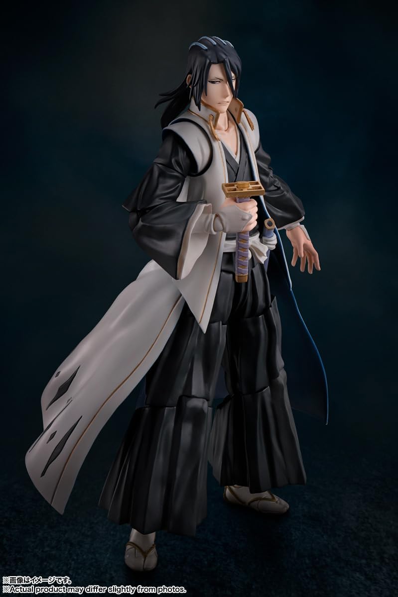 TAMASHII NATIONS S.H. Figuarts BLEACH Millennial Blood War: Shiraya Kutsuki Approx. 6.1 inches (155 mm), ABS & PVC Pre-painted Action Figure