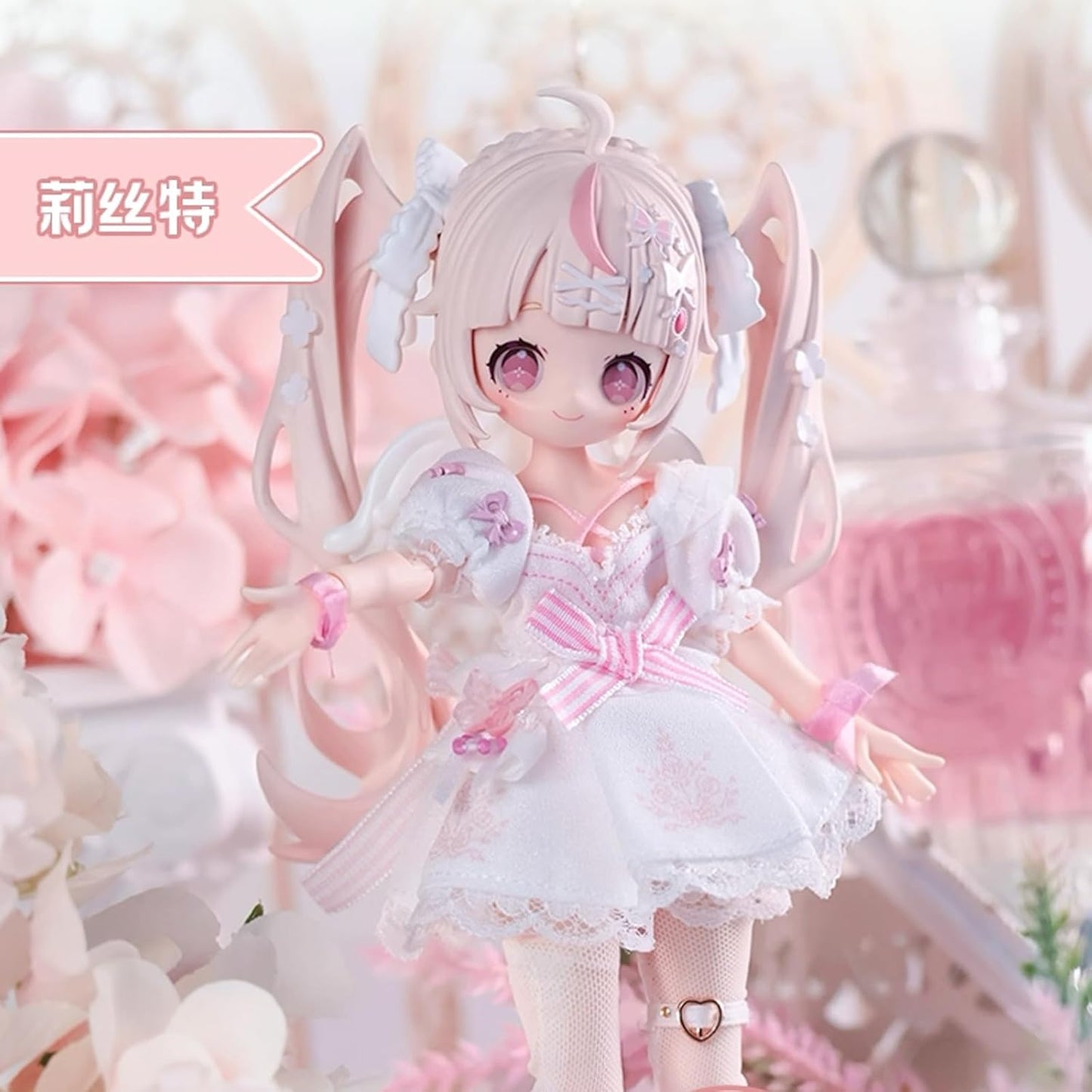 Blind Doll Sugary Girls Series MJD Articulated Joint Doll 1/8 18cm Blind Box Cute Girl BJD Figure (Random 1 Piece) [Official Genuine Product]