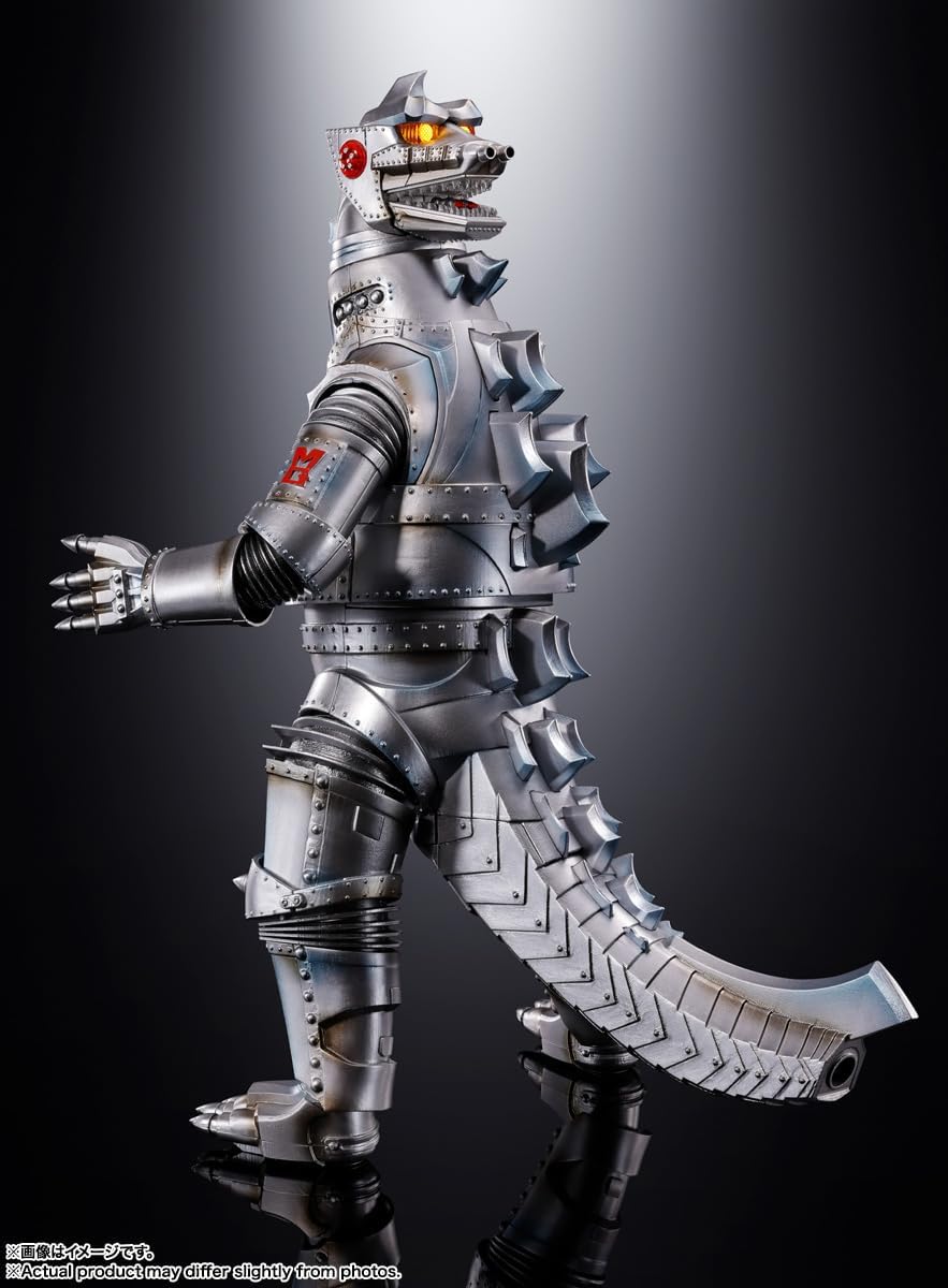 TAMASHII NATIONS DX Soul of Chogokin Godzilla vs. Mechagodzilla Mechagodzilla 1974, Approx. 10.6 in. (270 mm), Made Using ABS & POM & Die Cast Metal, Pre-painted Action Figure