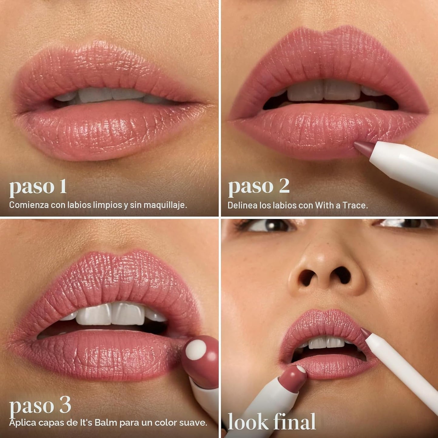 Bálsamo labial Julep, felpa, cobertura completa, crayón de labios