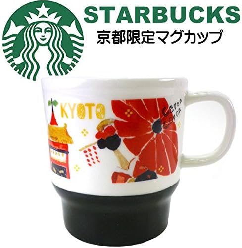 Starbucks Staba, Japan Limited, Kyoto Limited Mug, Japanese Style, Shien Festival, Hammer, Kimono, Maiko, Geisha, Onukawa, Kyoto Region Limited, Black, White, Mug, Cup