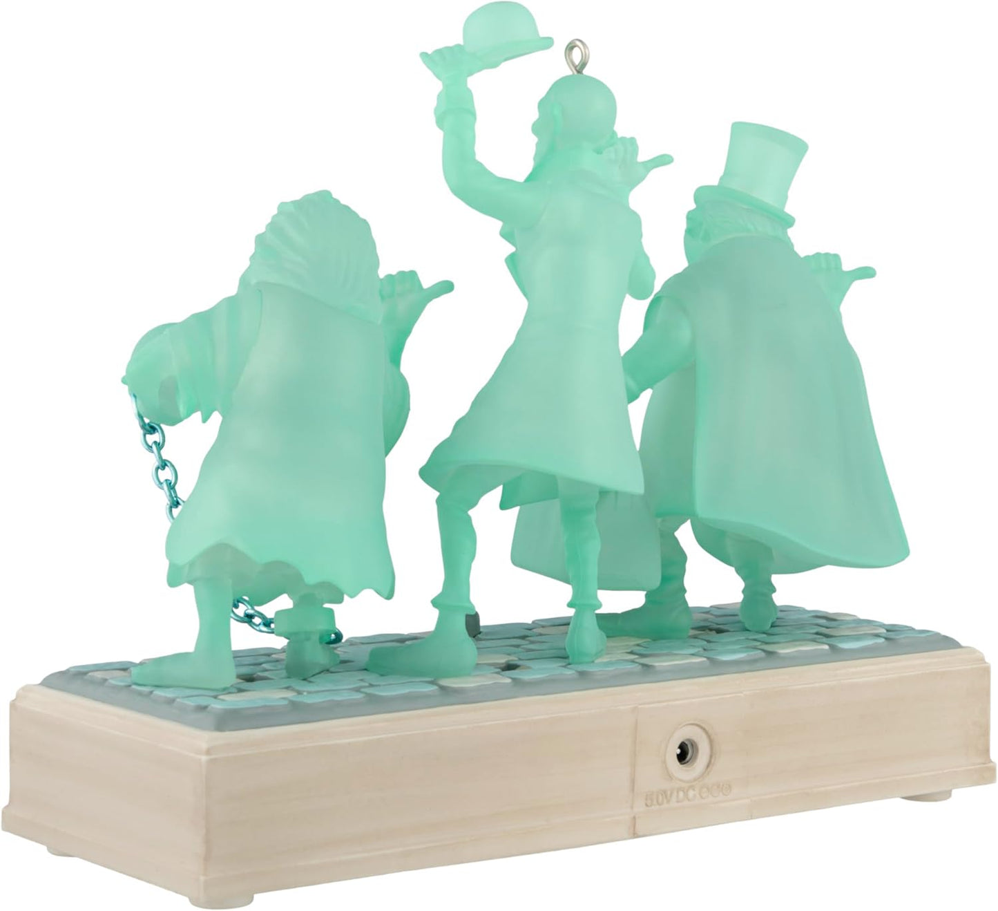 Tarjeta de recuerdo Hallmark 2025, colección Disney La mansión embrujada, fantasmas autoestopistas con luz y sonido, regalos para fanáticos de Disney