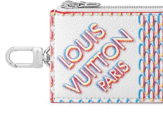 LOUIS VUITTON Double Zipped Card Holder - Image 5
