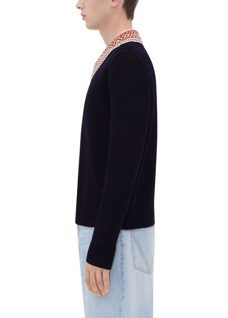 BOTTEGA VENETA ウールジャカード セーター - Image 5