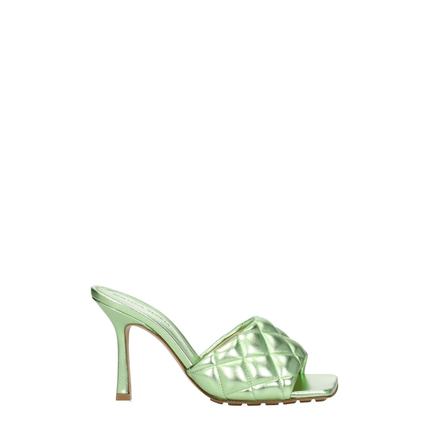 Bottega Veneta Sandals Women Leather Green/Pistachio - Image 5