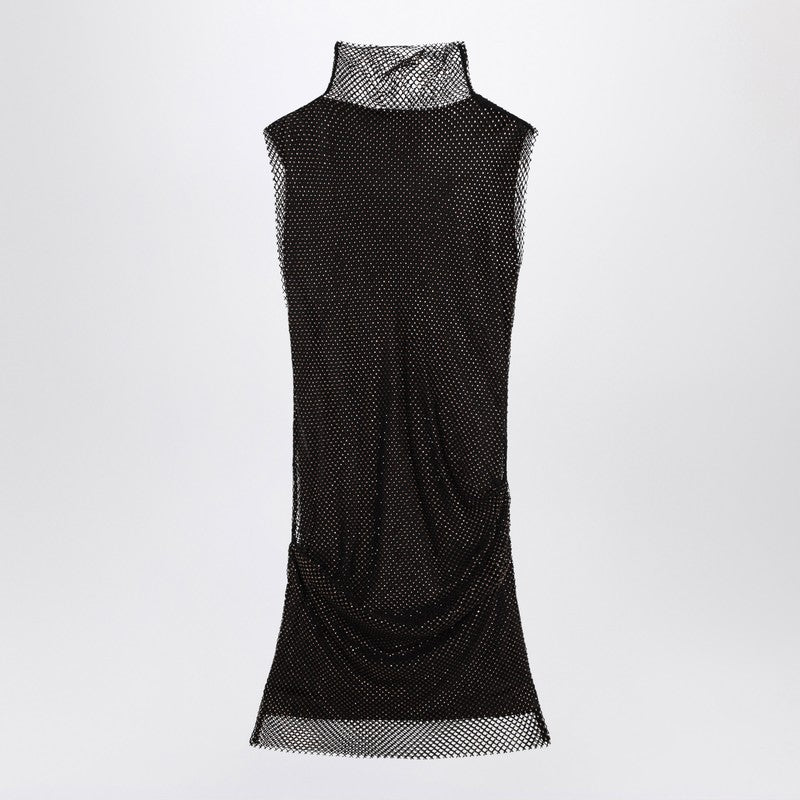 Sportmax SportMax Black Mesh Mini Dress By SportMax - Image 5