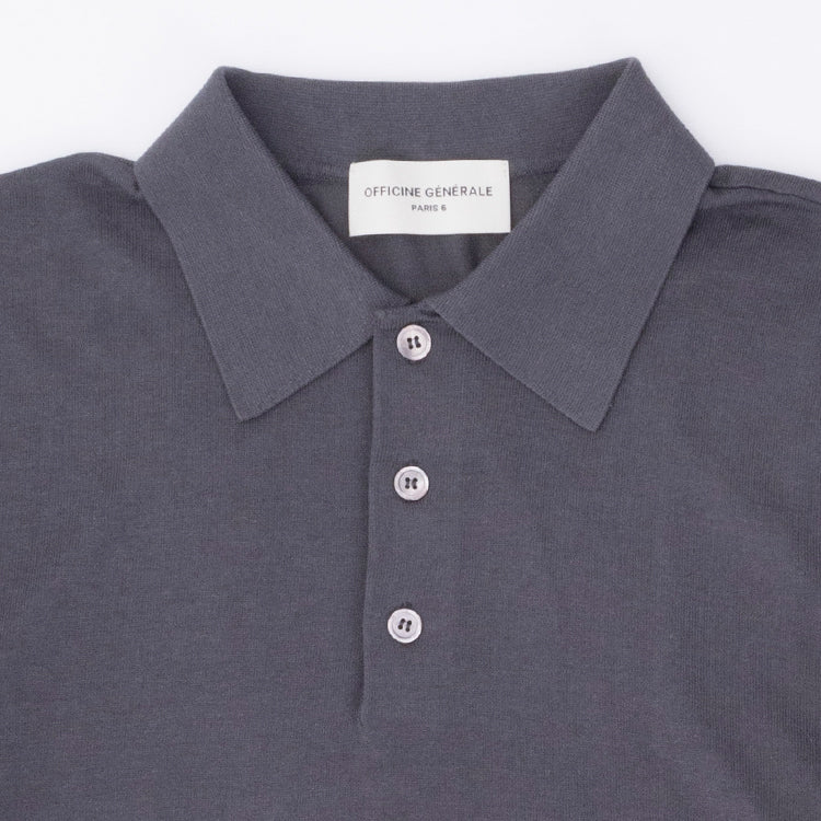 Off Officine Generale T Shirts And Polos Grey - Image 5