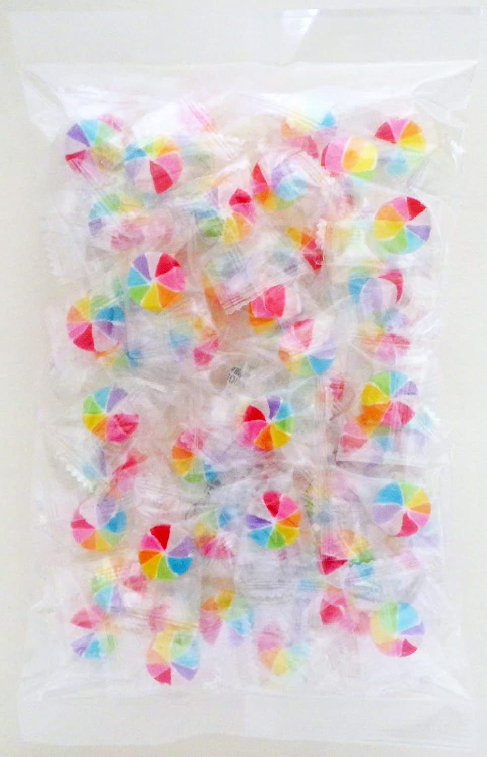 Windmill Candy, Pack of 50, Individual Packaging, Snacks, Rainbow Candy