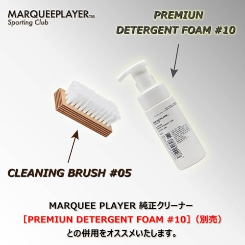 [マーキープレイヤー] スニーカー クリーニング ブラシ 靴磨き 洗い ホコリ 汚れ落とし クリーナー 化繊 手入れ 日本製 国内正規品 【#05】 カラーレス F
