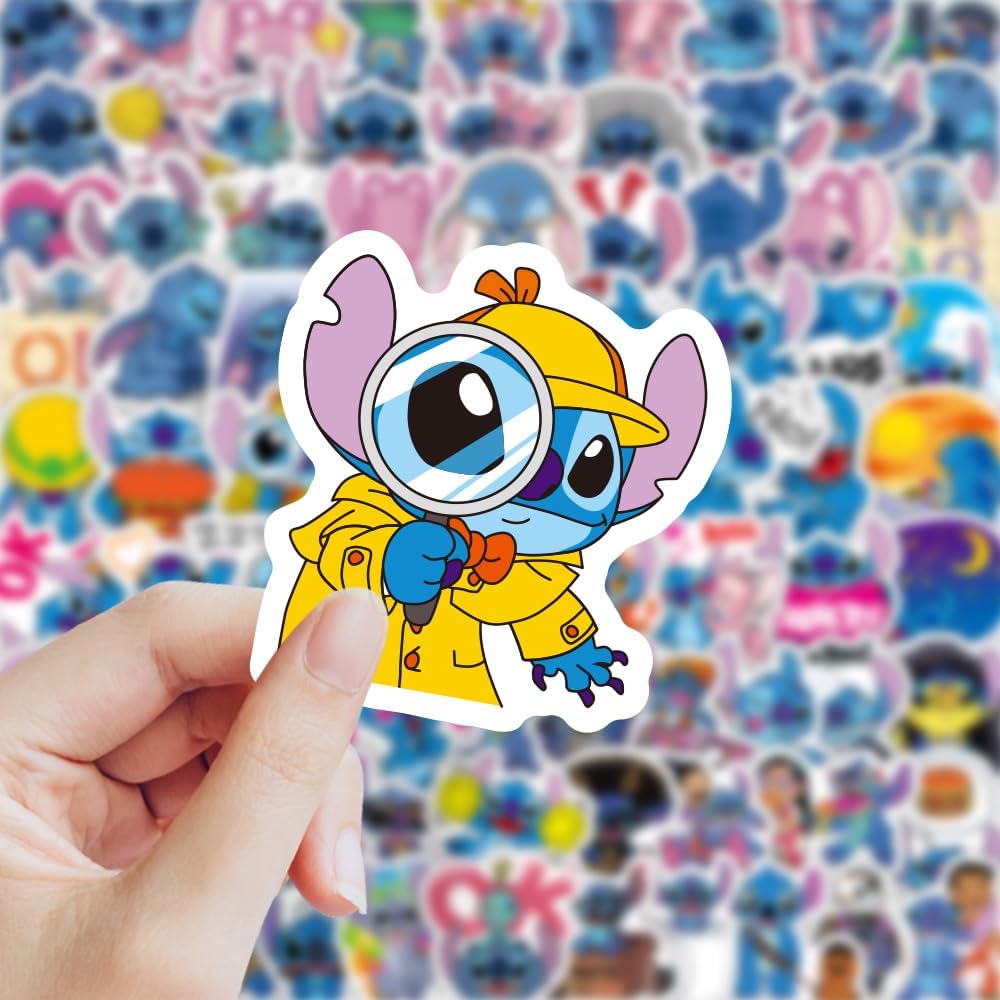 sanyuexiaozai Waterproof Fashionable Anime Stickers, High Definition Images, 2.0 - 2.8 inches (5 - 7 cm), Large Size, 120 Sheets, Cute, Notebook, Stickers, Students, DIY, Car, Motorcycle, Helmet, PC