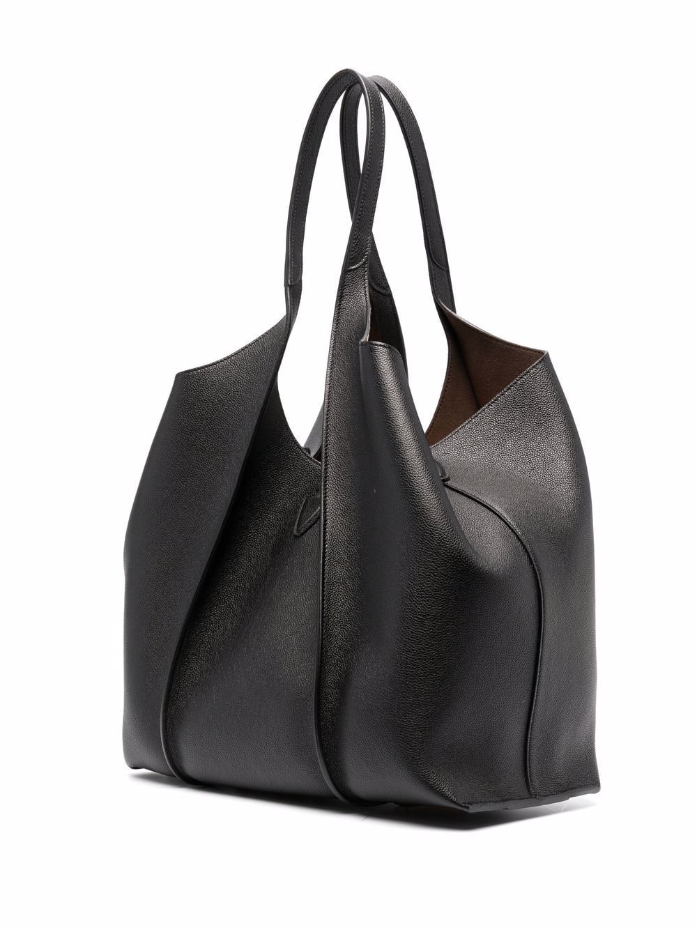 Tods トッド 'S ミディアムレザーショッピングバッグ - Image 5