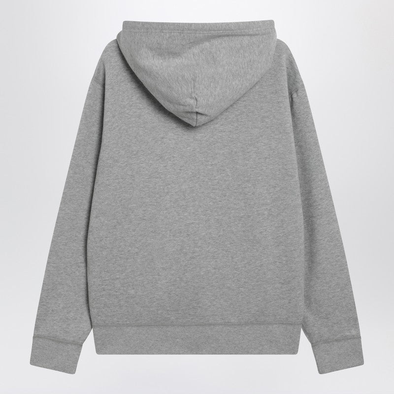 Polo ポロ ラルフローレン グレー コットン フリース ジップ スウェットシャツ - Image 5