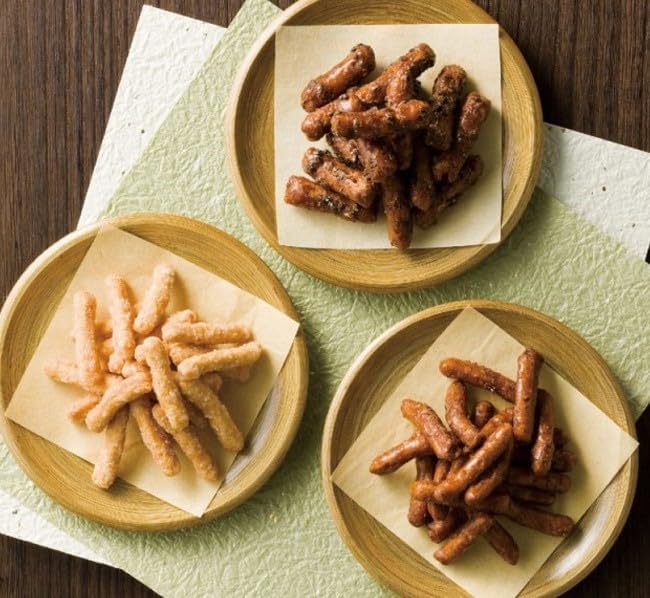 Kanazawa Kenroku Confectionery Karinto Gift [Pre-wrapped with Official Carry Bag] Confectionery Box Japanese Sweets Individual Packaging Souvenir Gift Thank You Celebration Return Internal Celebration
