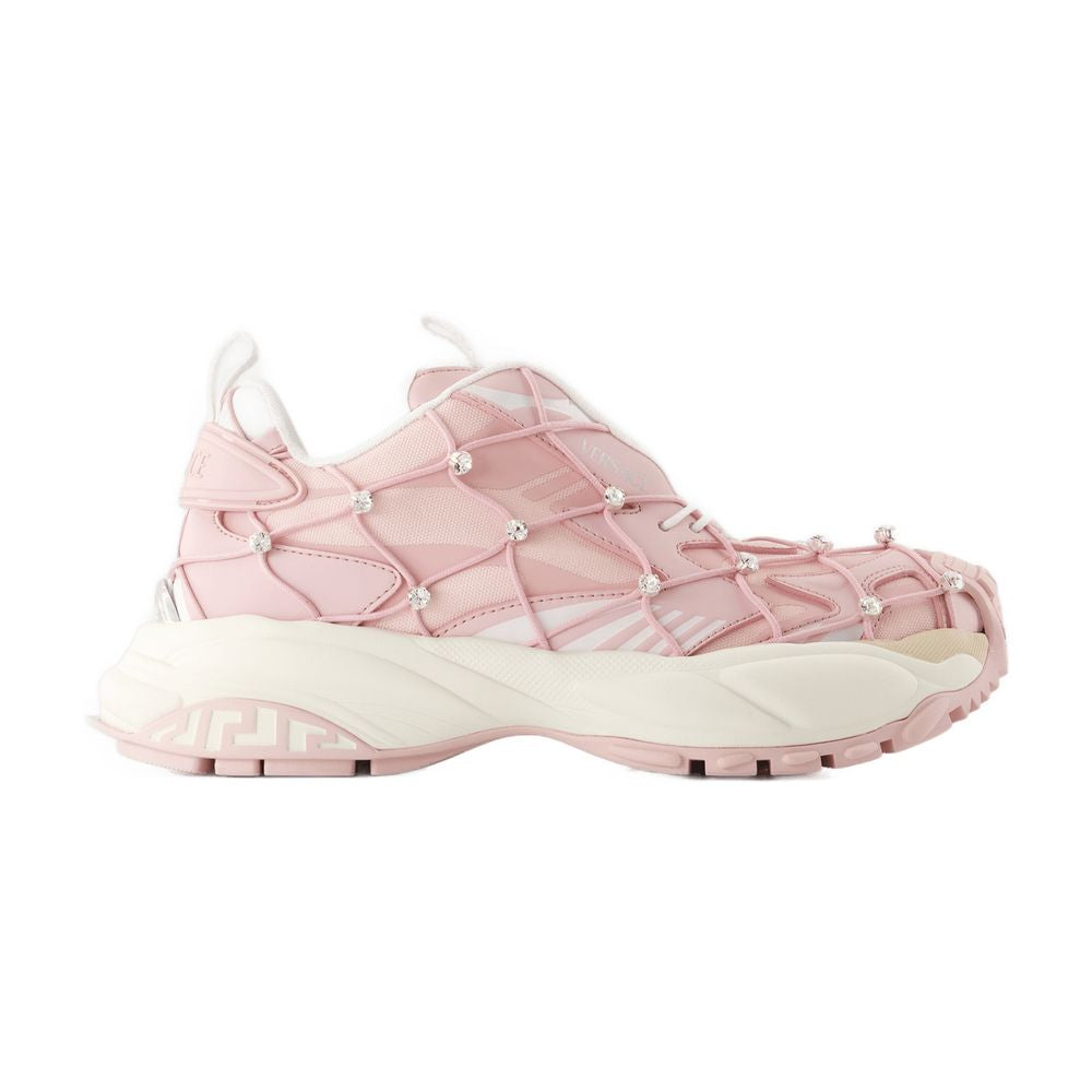 Versace スニーカーヴェルサーチレザーピンク - Image 5