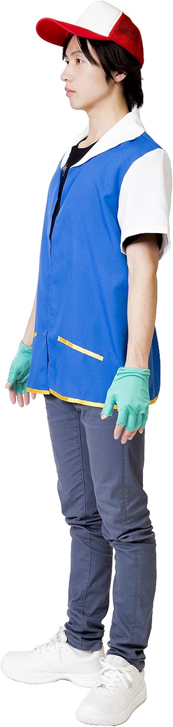 Clearstone Nari-Chara Research Department Cosplay, Halloween, Get Boys, Unisex, Blue