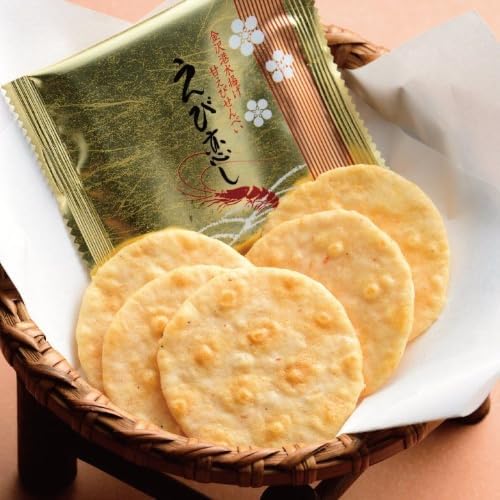 Shrimp Senshi Sweet Bibi 15-Piece Set, Set of 2, Individually Wrapped, Sweets, Ishikawa Local Souvenir, Gift, Work, Greetings, Thank You
