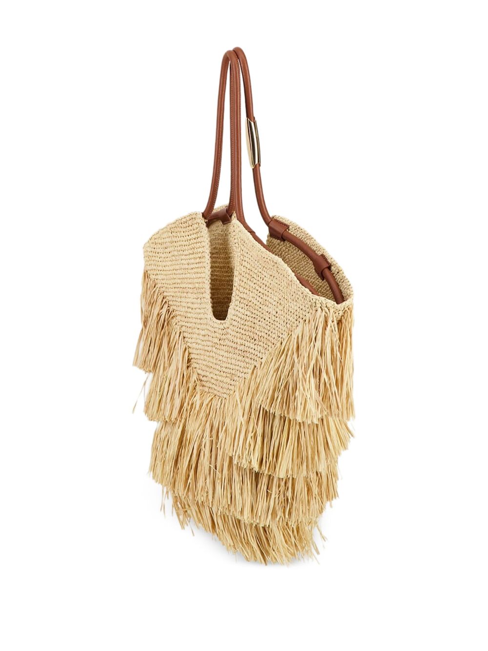 Zimmermann Zimmermann Goldentime Medium Raffia Toteバッグ - Image 5