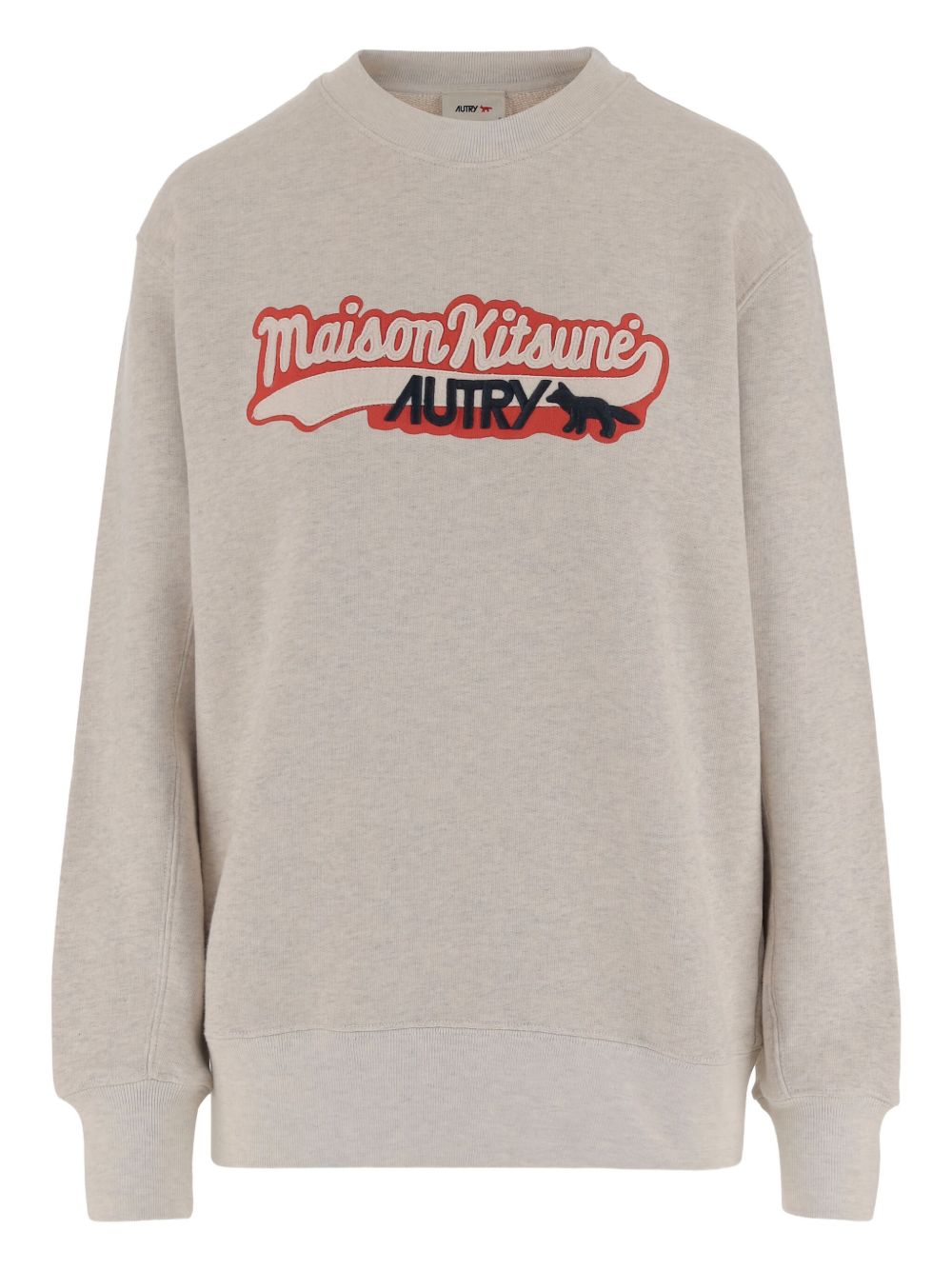 Maison Autry X Maison Kitsuneロゴコットンスウェットシャツ - Image 5