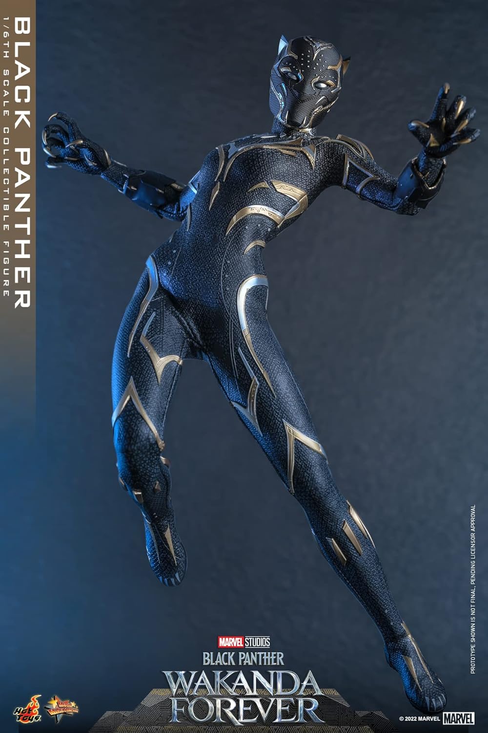 Hot Toys Movie Masterpiece Black Panther/Wakanda Forever 1/6 Scale Figure