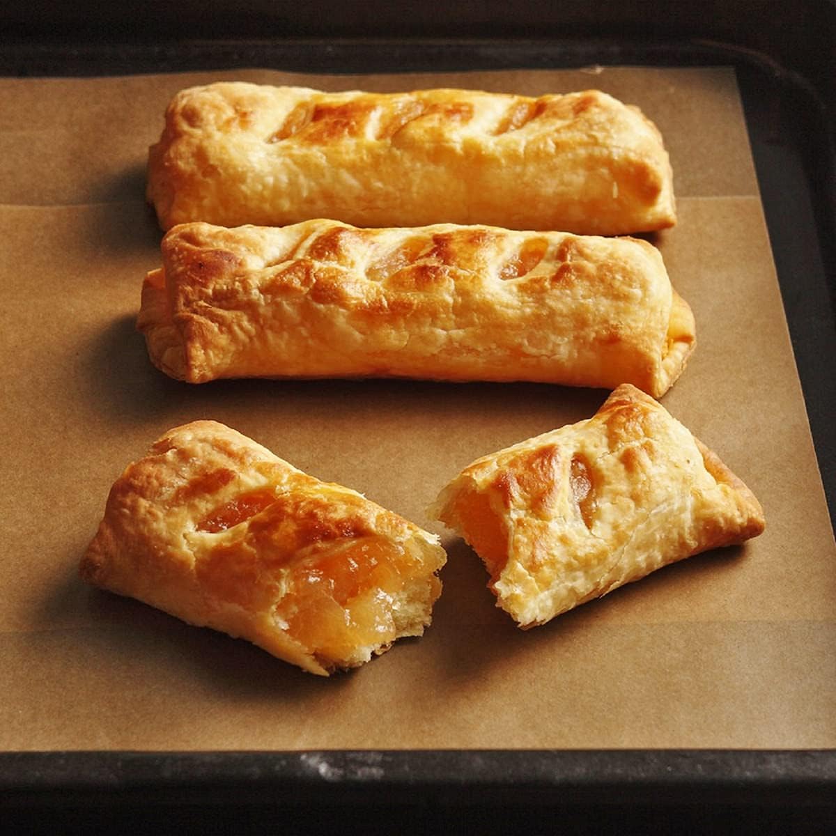 Ragnoosaaki Lagnoo Patisserie Apple Stick, 2.1 oz (60 g) x 8, Apple Pies, Sweets, Aomori