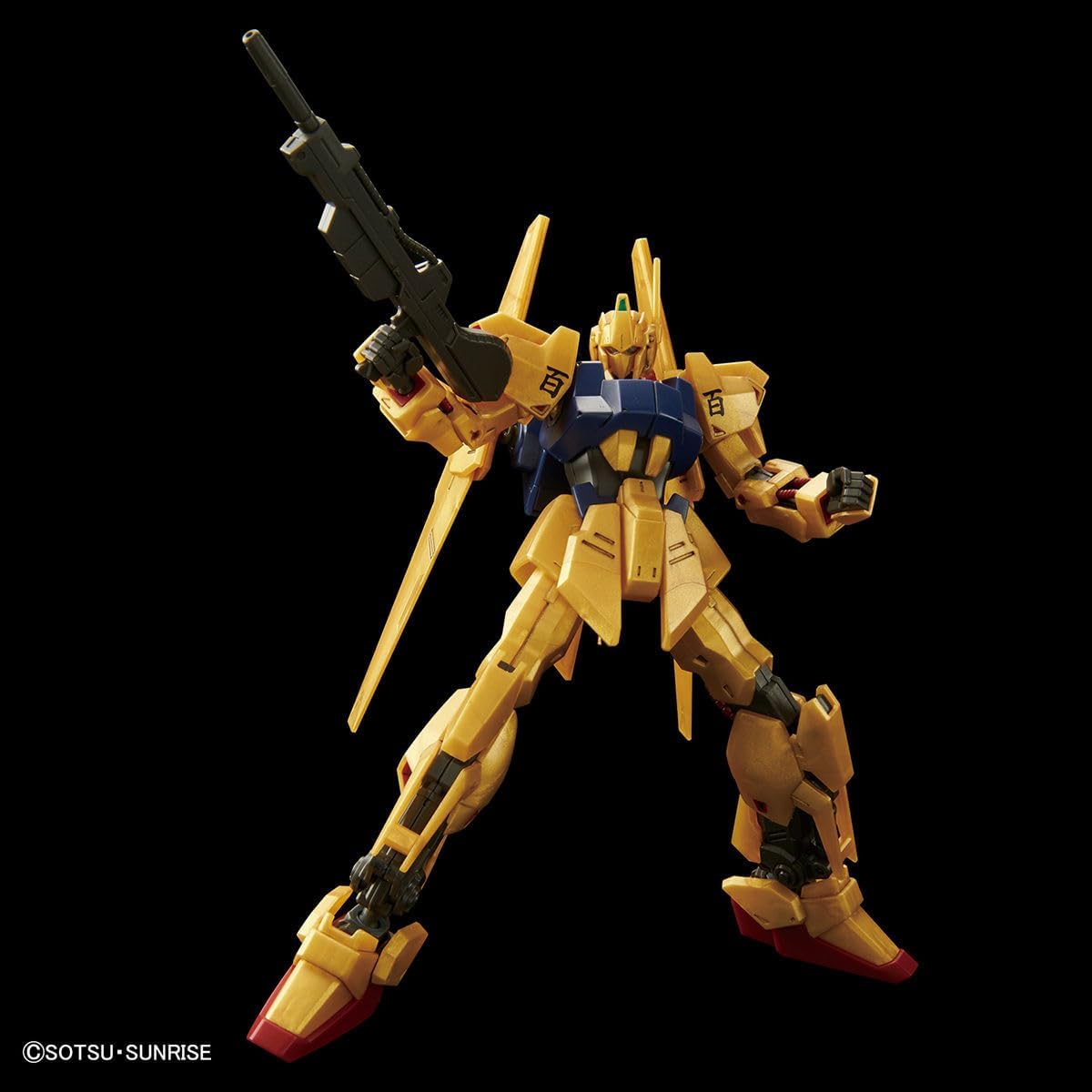 Bandai Spirits HGUC 200 Mobile Suit Z Gundam Hyaku Shiki 1/144 Scale Color-Coded Plastic Model Kit