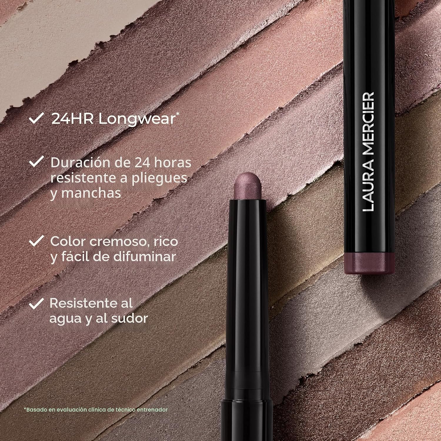 Sombra en lápiz para ojos, de Laura Mercier (Caviar Stick Eye Colour)