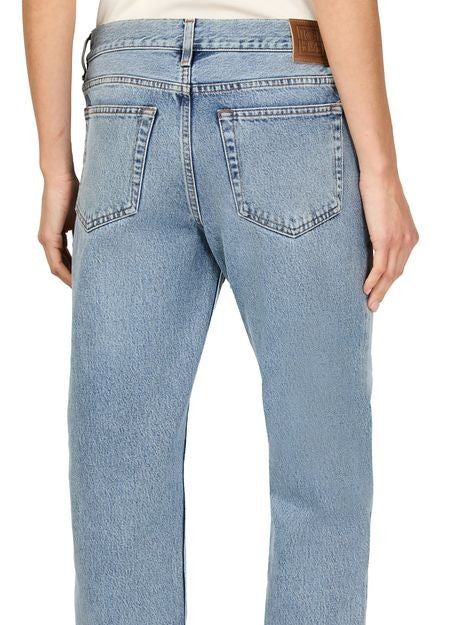 TOTEME Low waist straight jeans - Image 5