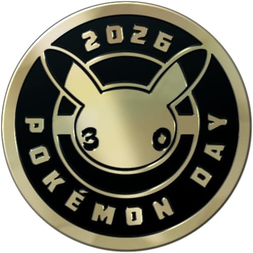 Pokemon TCG: Pokemon Day 2026 Collection (1 foil promo card, 1 coin, 3 booster packs)