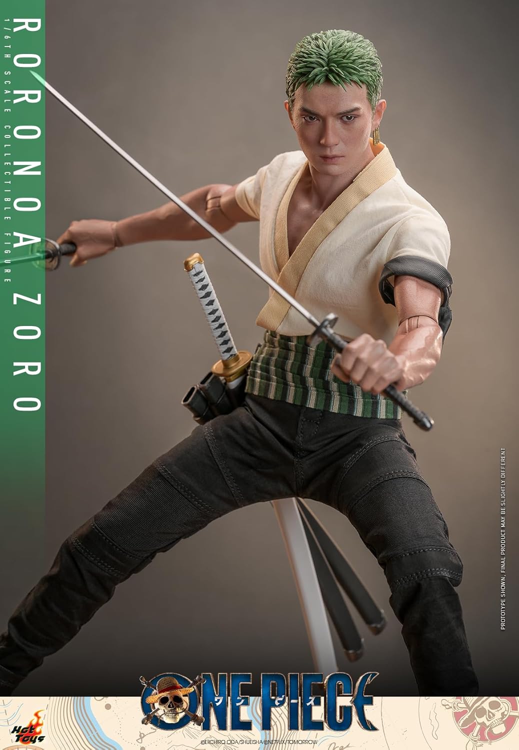 Hot Toys TV Masterpiece One Piece (Netflix) Roronoa Zoro 1/6 Scale Figure