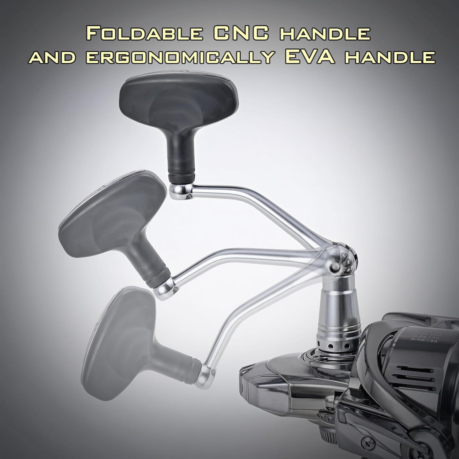 Fishing Reel,13+1 Bearing Fishing Reel Smooth and Powerful Spinning Reel for Saltwater Freshwater